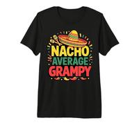 Mens Nacho Average Grampy Cinco De Mayo Father's Day Mexican Premium T-Shirt