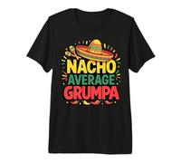 Mens Nacho Average Grumpa Cinco De Mayo Father's Day Mexican Premium T-Shirt