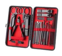 Men's Nail Clippers Set - 8-Piece Pedicure Kit with Nail Groove Tools, Acne Needles, and Special Knives for Home Use, Complete Grooming Set for Personal Care