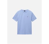 Men's Napapijri Salis Flag T-Shirt - Blue