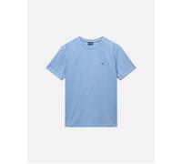 Men's Napapijri Salis Flag T-Shirt - Blue