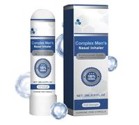 Men's Nasal Inhaler, Portable Men's Nose-Breathing Stick,Natural Nasal Inhaler Stick, Long-Lasting Soothing Sinus,Large CapacityFast Relief From A Stuffy Nose, Restores Energy And Vitality, Enhances B