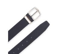 Men's Navy Suede Belt - Size: 44" - Savile Row Company