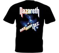Men's Nazareth Razamanaz t-Shirt Hard Rock Band Black Navy Purple All T-Shirt Black