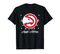 Mens NBA Atlanta Hawks Wintry Wishes T-Shirt