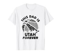 Mens NBA Father's Day This Dad is Utah Jazz Forever T-Shirt