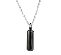 Men's necklace Animal Urn Ash Cylinder Pill Cremation Pendant Necklace Jewelry Men Women Keepsake Gift gift