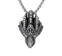 Men's necklace fashion accessories,Men's Vintage Dragon Head Necklace Chains