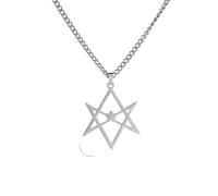 Men's necklace Hexagram Necklace Classic Sacred Religious Symbol Pendant Chain t Spiritual Jewelry Gift gift