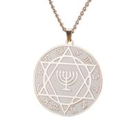Men's necklace Jewish Hebrew Bring Them Home Now Necklaces Menorah Hanukkah Men Solidarity Necklace Jewelry Gifts gift