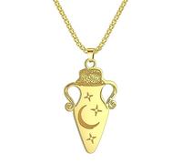 men's necklace Love Potion Pendant Spell Bottle Charm Necklace Wiccan Stainless Steel Jewelry Magic Lover Gift