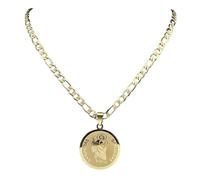 Men's necklace San Judas Tadeo Medal Pendant Necklace Religion Hip Hop Chain Saint Jude Thaddeus Necklaces Jewelry Party Gift gift