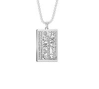 Men's necklace The First Seal 6th and 7th Books of Moses Necklaces Mystery Wicca t of Greatest Fortune and Long Life Jewelry Gifts gift