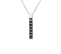 Men's necklace Viking Odin Runes Necklaces for Men Boy Box Chain Witch Celtic Knot Pendant Choker Norse t Jewelry gift