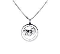 Men's necklace, women's fashion Goth 72 Demons Sigils of Goetia SHAX Necklace Women Men Hollow Silver Color Pendant Necklaces Jewelry