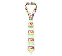 Men'S Necktie I Am Black History Month Wedding Ties Funny Casual Business Tie, For Office, School, Birthday, Graduation Uniforms