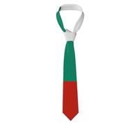 Men's Necktie WHJSHOP Bulgarian Flag Pattern for Business, Daily, Work, Birthday, Wedding, Party, Banquet, Gift