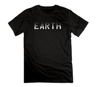 Men's Neil Young EARTH Tour 2016 Wordmark 100% Cotton Tee T-shirts Medium