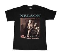 Men's Nelson After The Rain Glam Rock Bang Tango Extreme Black T-Shirt Black M