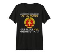 Mens Never Underestimate an Old Man who Served in The NVA Premium T-Shirt