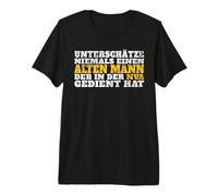 Mens Never Underestimate an Old man who Served in the NVA Premium T-Shirt