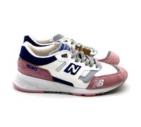 Men's New Balance UK 9.5 Trainers M1530WPB White Pink Blue M1530 1530 Retro Cool