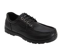 Mens New Black Smart Shoes By U.S Brass UK Size 8