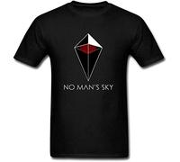 Men's New Game No Mans Sky Short Sleeve T Shirt Black L