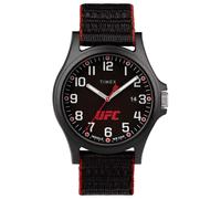 Mens New Timex Official UFC Apex Easy Reader Fabric Fast Wrap® Indiglo 50m Watch
