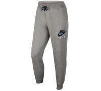 Nike AW77 FLC CUFF PT-air HTG - Men's trousers, Men, W77 Flc Cuff Pt-Air Htg, Grey/Black, medium