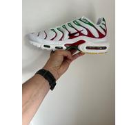 MENS NIKE AIR MAX PLUS TN ITALY RARE TRICOLORE - UK 9 10 11 - WHITE - DM0032 108