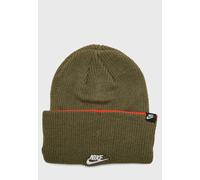 Mens Nike Cuffed Veanie Winter Hat CI3232 222 Green/Orange