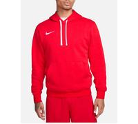 Men's NIKE CW6894 Mens Fleece Hoodie Long Sleeve Swoosh Park 20 Pullover Soccer Hoody - Red