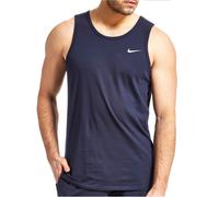 Nike Mens Athletic Training Gym Vest Tank Top, S, Navy Blue
