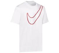 NIKE Just Do It T Shirt Mens Swoosh Tee Crew Neck Short Sleeve T Shirt Black DR9275 010 New (X-Large)