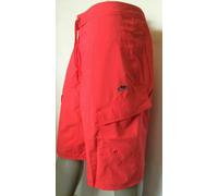 Men's Nike Long Cargo Shorts Loose Fit Light Weight Pockets Red White Blue