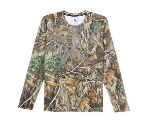 Men's Nike Long sleeve skeleton tee Halloween Limited Leaves Printing Long Sleeves Running Earth Brown T-Shirt CJ0179-237 S