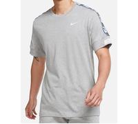Men's Nike NSW Repeat Tape T-Shirt Grey - Size: 38/Regular