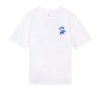 Men's Nike Sportswear Around The World Subject Embroidered Alphabet Logo Ribbed Round Neck Short Sleeve White T-Shirt DR1210-100 L