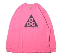 Men's Nike x ACG Basic logo Long Sleeves Red T-Shirt 'Lotus Pink Black' BQ7203-662 XL