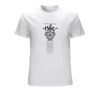 Men's Nile Scarab T-Shirt Death Metal Rock Band T-Shirt White
