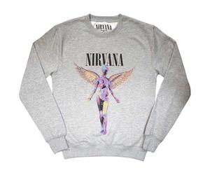 Men's Nirvana in Utero Sweatshirt Grey