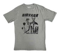 Nirvana - tshirt - Unisex - Short Sleeves - Small - P500z