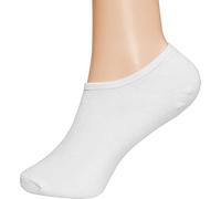 Men's No Show Socks Cotton Low Cut Thin Invisible Socks - Anti-Slip Invisible Liner Loafers - 3 Pairs, 6 Pairs Trainer Low Cut Casual Non-Slip Grip Socks Pack of 3(White)