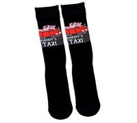 Mens No1 Best Daddy Pig Dad Father Grey Cotton Rich Socks 6-10 UK /39-44 Eur/ 7-11 US