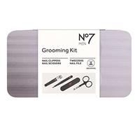 Mens No7 Grooming Gift Set - Stylish Manicure Gift Set for Him, Stocking Fillers, Secret Santa Gifts for Mens with Topline Thank You Card.