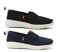 Mens Non Slip Casual Canvas Pumps - Running, Walking, Jogging & Gym Trainers | Memory Foam for Comfort, Lightweight Plimsolls (Black, UK Footwear Size System, Adult, Men, Numeric, Medium, 8)