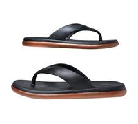 Men's Non-Slip Flip Flops Clip Toe Sandals Portable Beach Sandals Lightweight Sandals Cushioned Summer Sandals Simple Outdoor Sandals Retro Summer Shoes Wear-resistant Leisure Sandals, Gd1, 8 UK