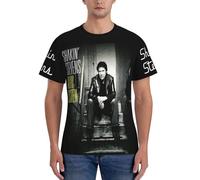 Men's Novelty Black Shakin T-Shirt Short Sleeve Tshirt Stevens Singer Tee Tops Round Neck T Shirt for Male Big Boys Fans Merch Gifts