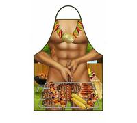 Mens Novelty Funny BBQ Aprons Sexy Rude Cooking Kitchen Apron Gift Idea New (BBQ Grill)